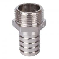 Штуцер никелированный Stout НР 3/4"x25